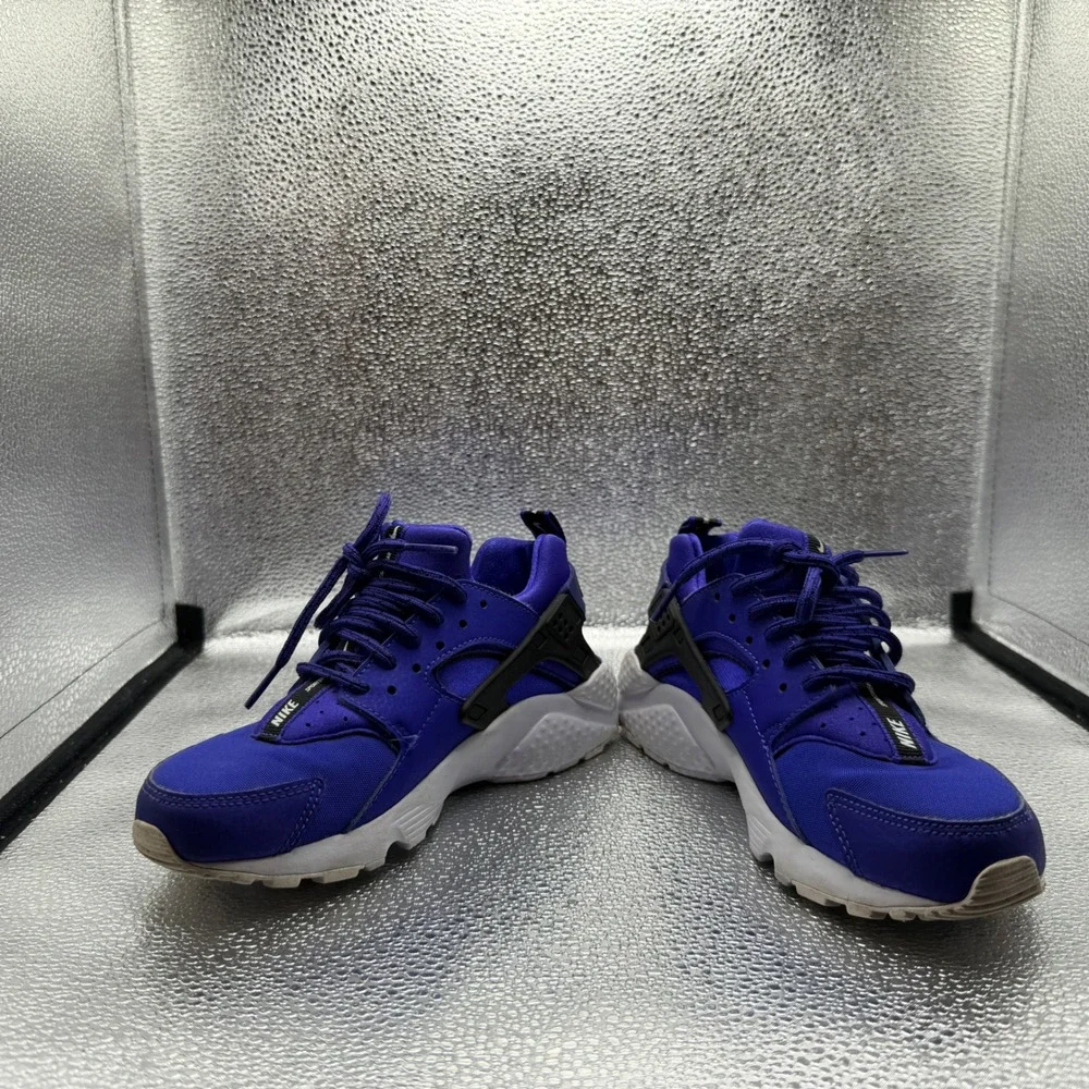 Size 4Y Nike Air Huarache Run GS Kids Blue Excellent Hyper Royal 909143-402